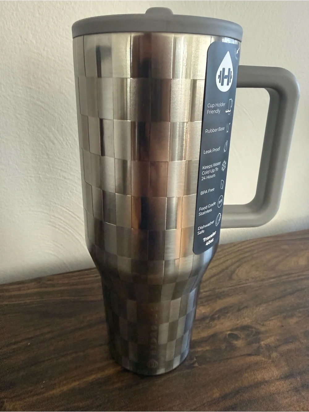 Hydrojug 40 oz traveler Disco Ball